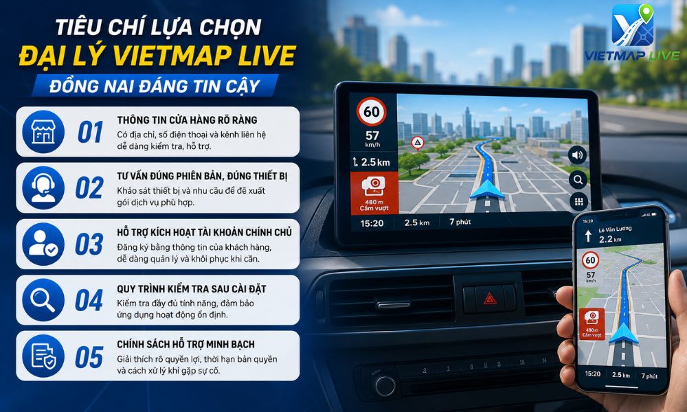 Vietmap Live Đồng Nai