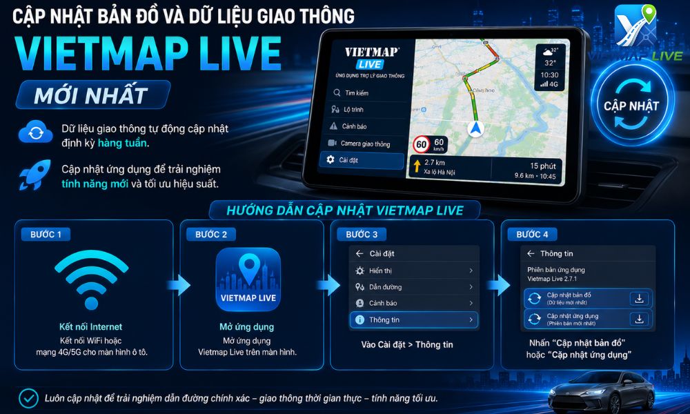 Hướng dẫn sử dụng Vietmap Live
