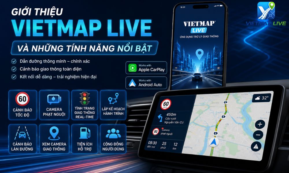 Hướng dẫn sử dụng Vietmap Live