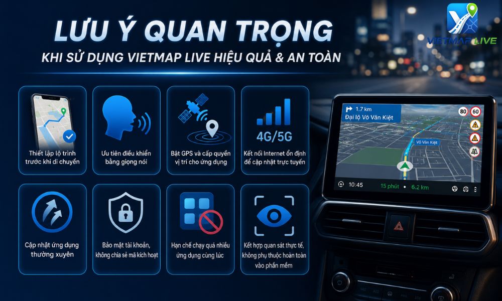 Hướng dẫn sử dụng Vietmap Live