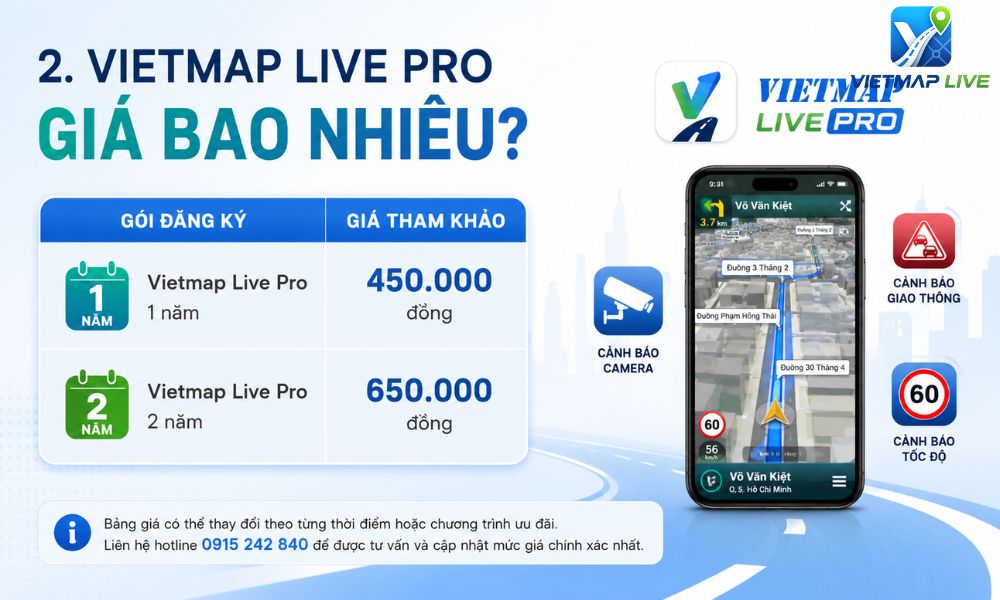 Vietmap Live Pro Vietmap Live Pro