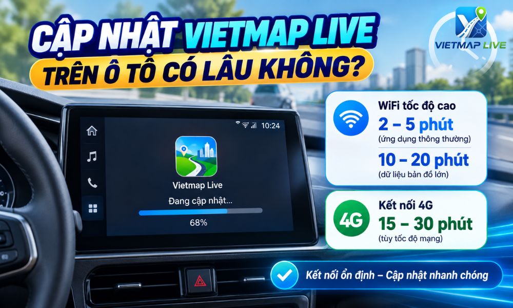 cách cập nhật phần mềm Vietmap