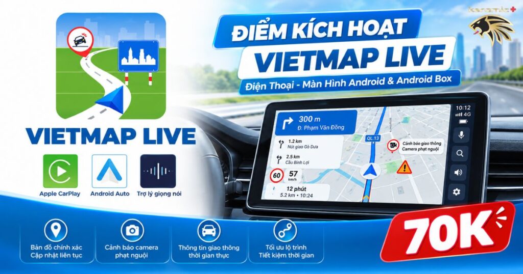 Cách sử dụng Vietmap Live