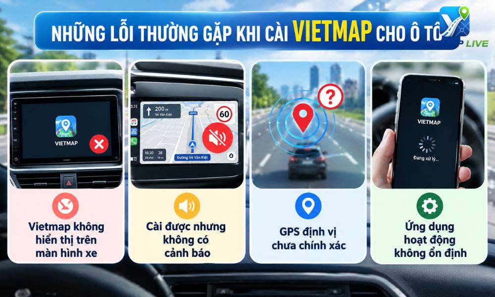 cài phần mềm Vietmap cho ô tô