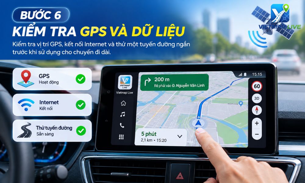 cài phần mềm Vietmap cho ô tô