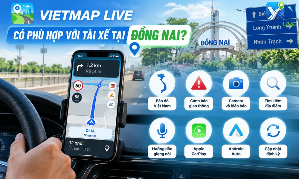 Cập nhật Vietmap Live Đồng Nai Cập nhật Vietmap Live Đồng Nai