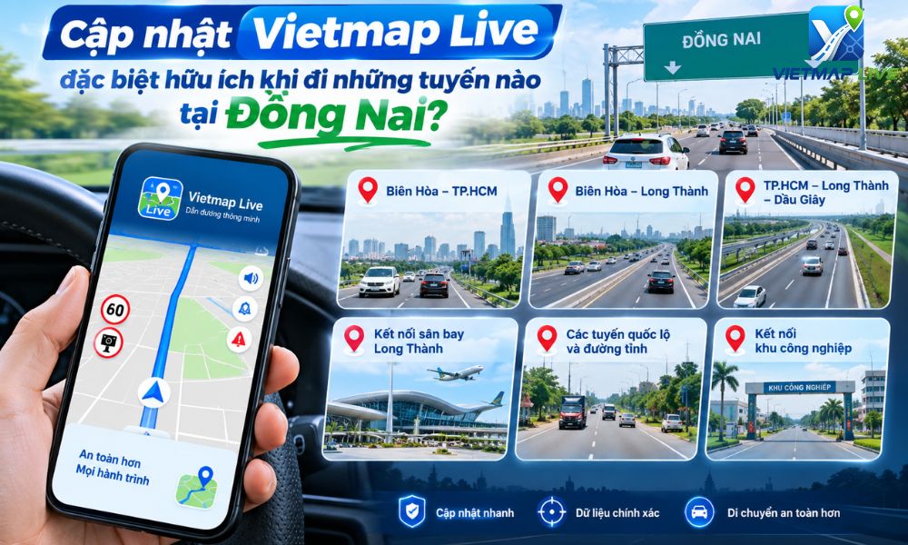 Cập nhật Vietmap Live Đồng Nai Cập nhật Vietmap Live Đồng Nai