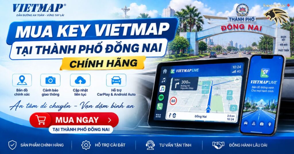 Mua Key Vietmap tại Đồng Nai