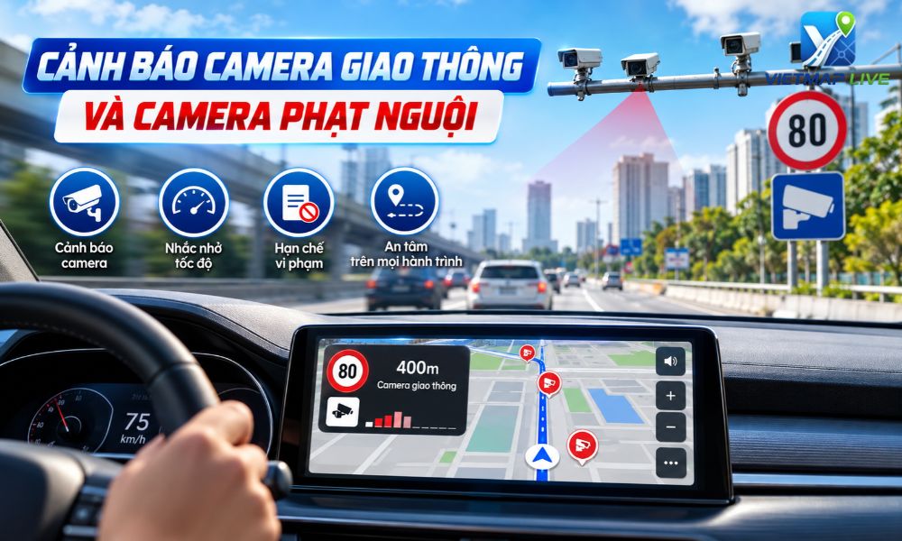 phần mềm cảnh báo tốc độ Vietmap