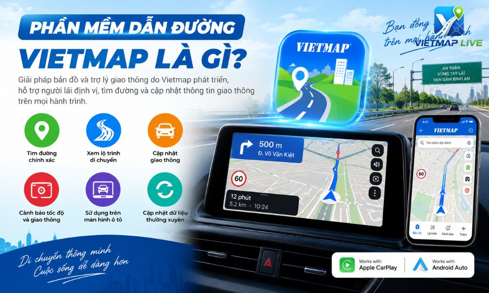 phần mềm dẫn đường Vietmap phần mềm dẫn đường Vietmap