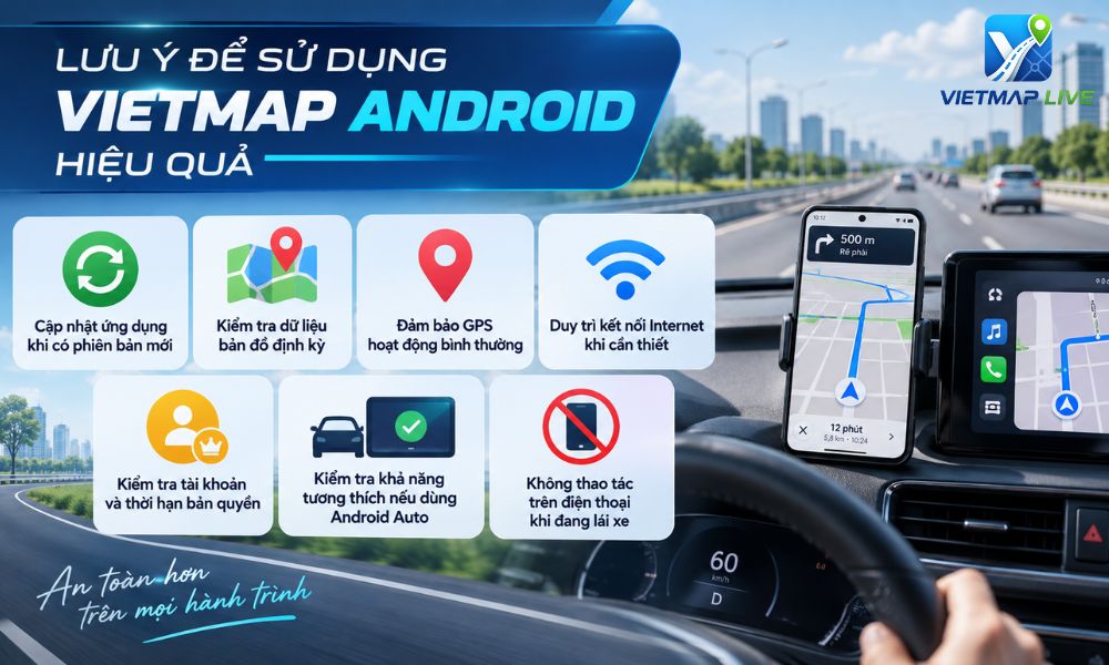 phần mềm Vietmap cho Android