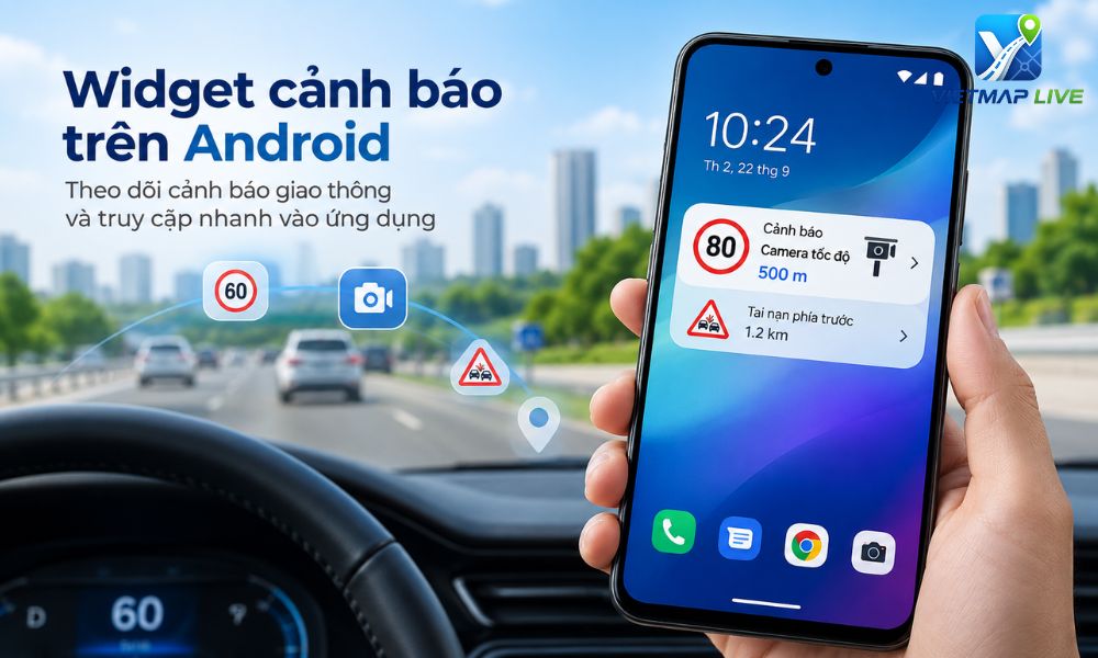 phần mềm Vietmap cho Android