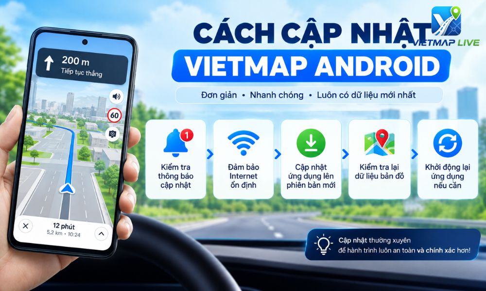 phần mềm Vietmap cho Android