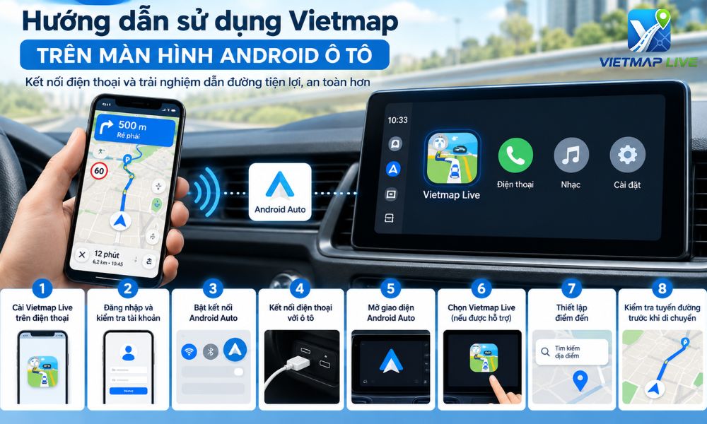phần mềm Vietmap cho Android
