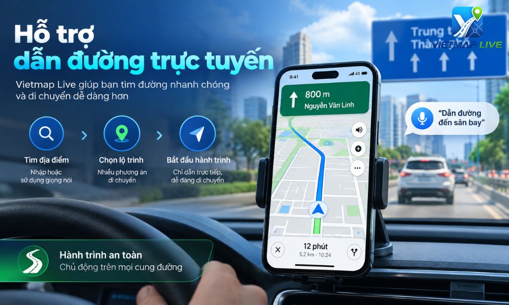 phần mềm Vietmap cho điện thoại phần mềm Vietmap cho điện thoại