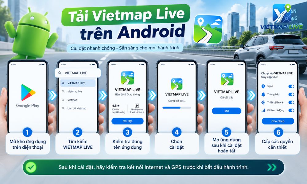 phần mềm Vietmap cho điện thoại phần mềm Vietmap cho điện thoại
