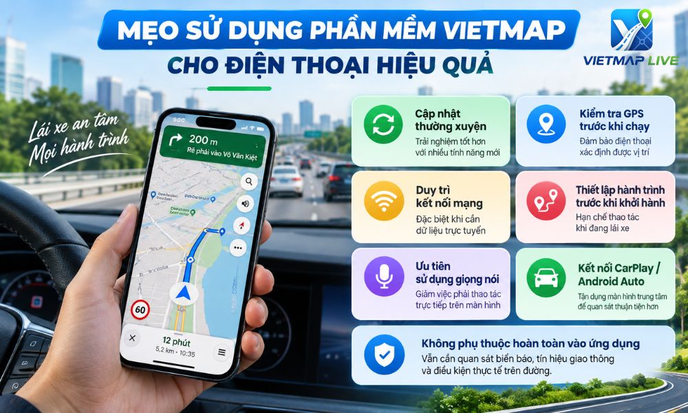 phần mềm Vietmap cho điện thoại phần mềm Vietmap cho điện thoại