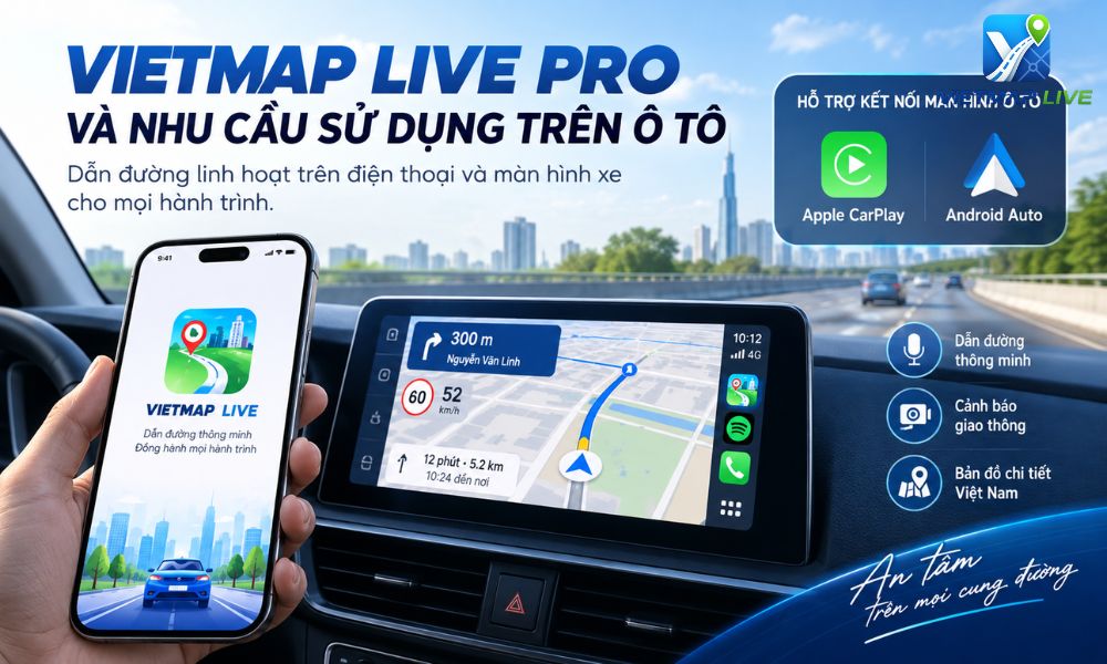 phần mềm Vietmap cho điện thoại phần mềm Vietmap cho điện thoại