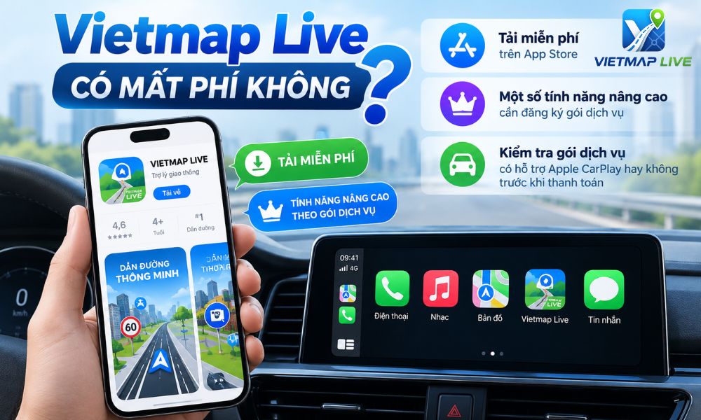 phần mềm Vietmap cho iPhone phần mềm Vietmap cho iPhone
