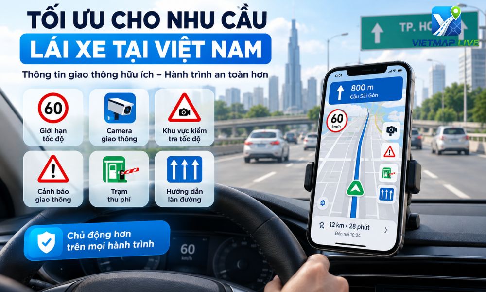phần mềm Vietmap cho iPhone phần mềm Vietmap cho iPhone