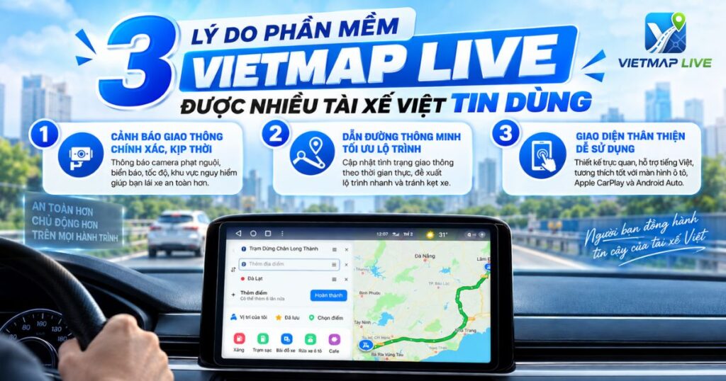 phần mềm Vietmap Live
