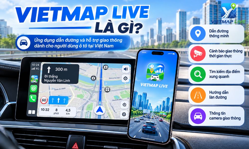 So sánh Vietmap Live và Google Maps So sánh Vietmap Live và Google Maps