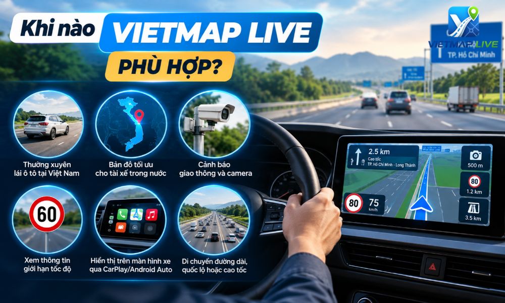 So sánh Vietmap Live và Google Maps So sánh Vietmap Live và Google Maps