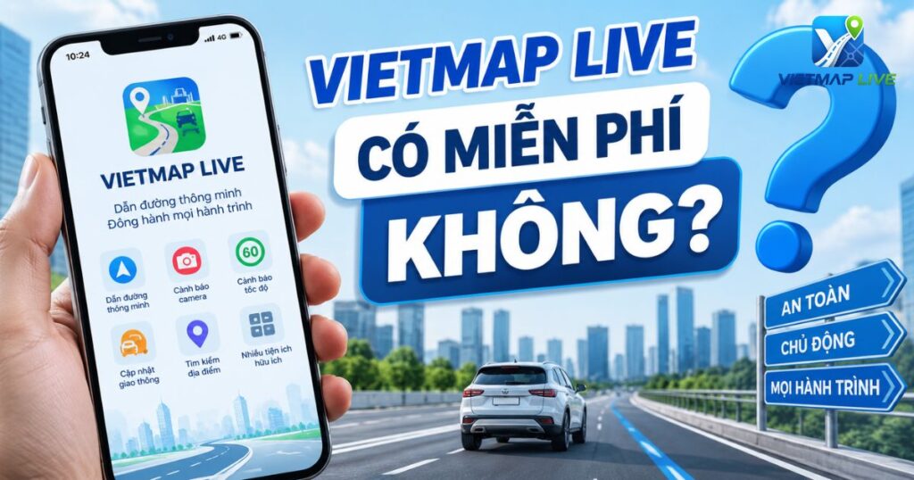 Vietmap Live có miễn phí không