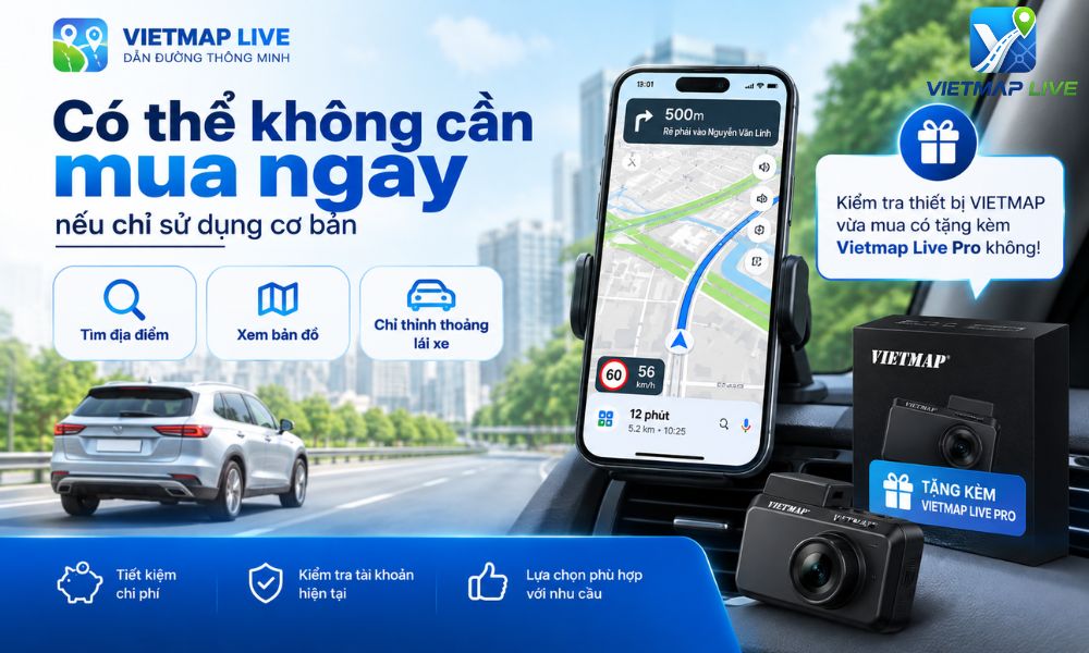 Vietmap Live có miễn phí không
