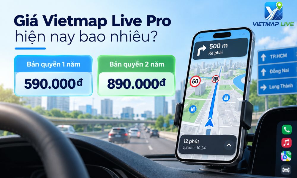 Vietmap Live có miễn phí không