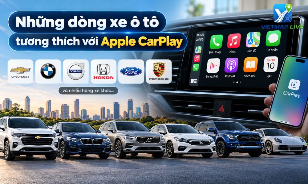 Vietmap Live cho CarPlay Vietmap Live cho CarPlay