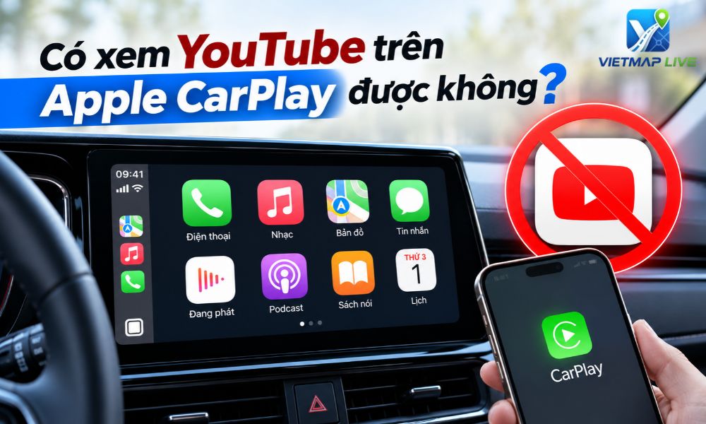 Vietmap Live cho CarPlay Vietmap Live cho CarPlay