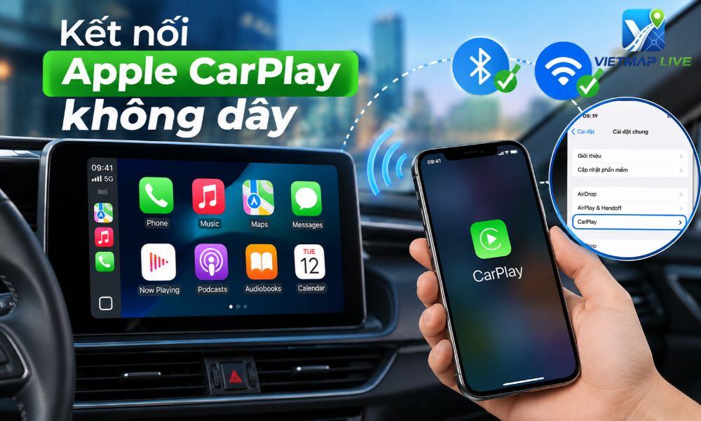 Vietmap Live cho CarPlay Vietmap Live cho CarPlay