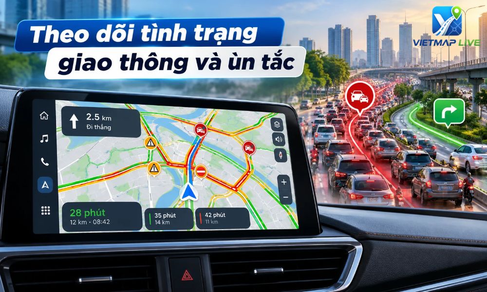 Vietmap Live cho ô tô Vietmap Live cho ô tô