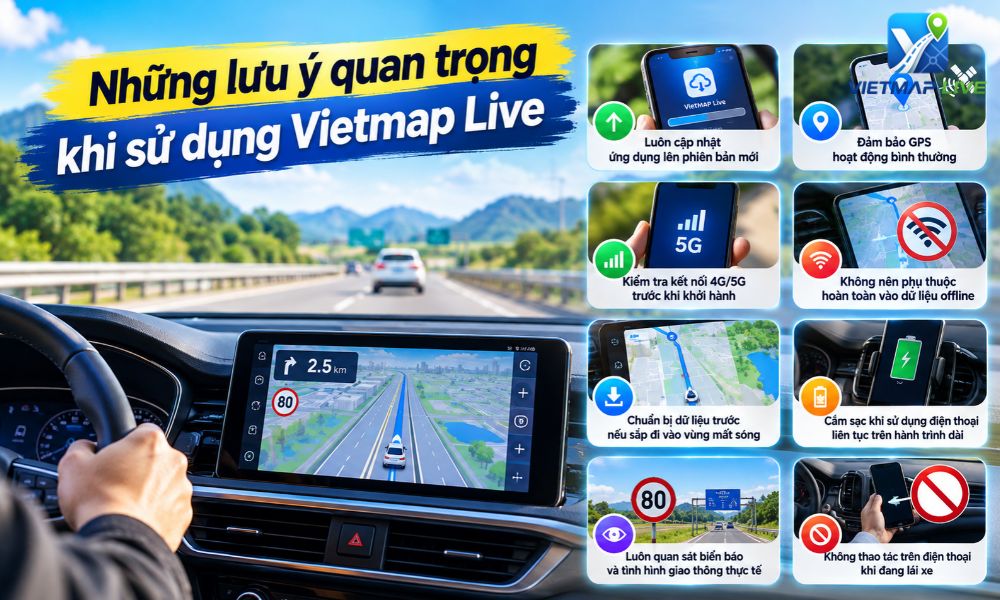 Vietmap Live có cần Internet không Vietmap Live có cần Internet không